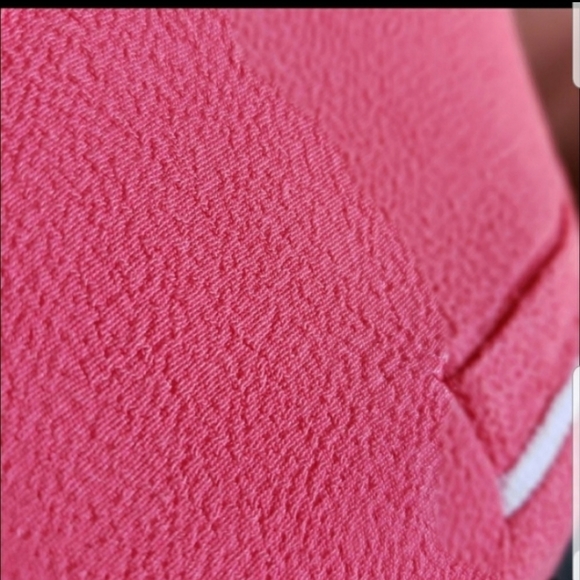 Prabal Gurung Racerback Textured Tank Coral - Picture 3 of 7